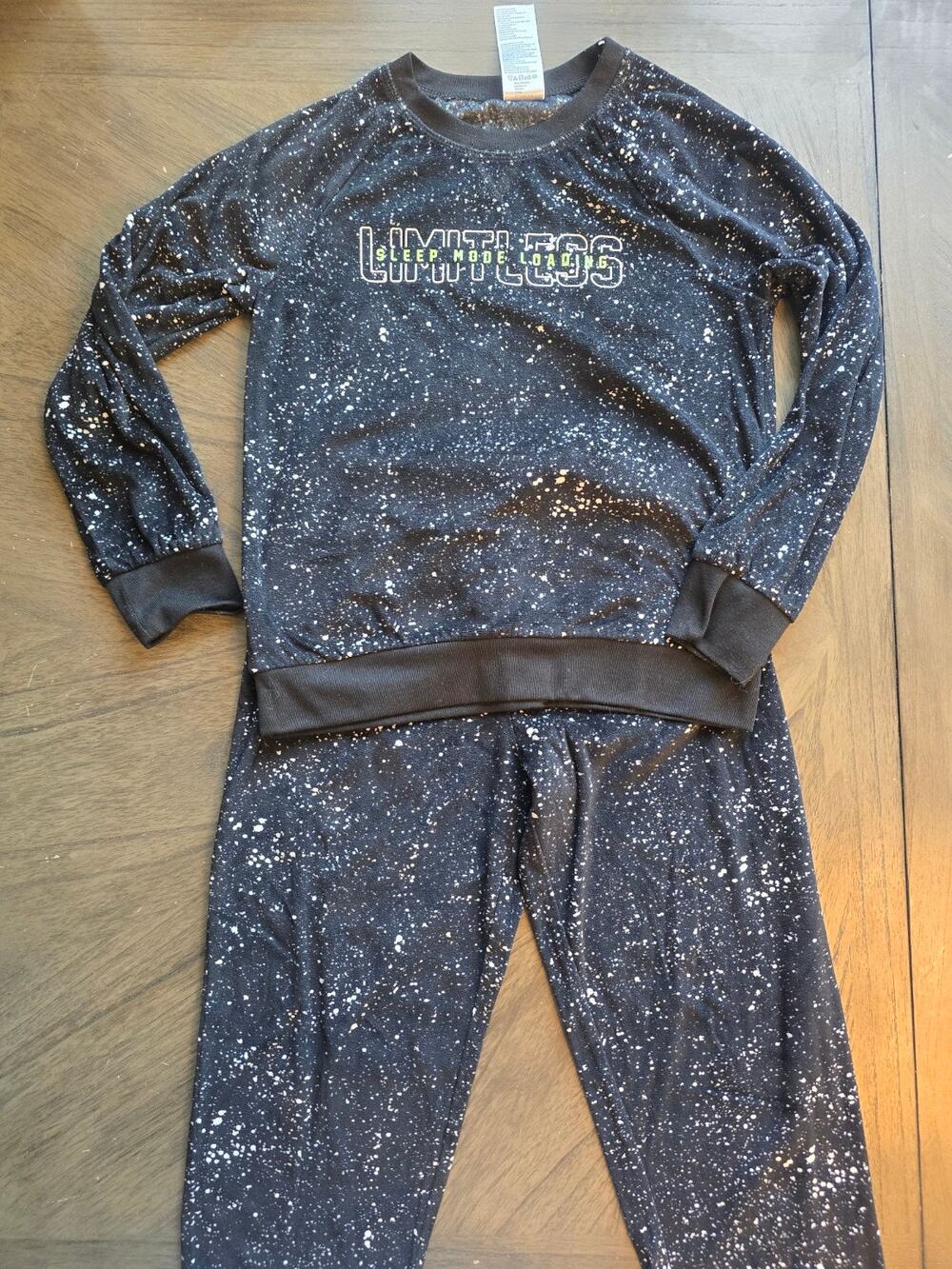 Jellifish Kids Space Galaxy Pajama Set Sleep Mode Loading 2-Piece L (10/12)